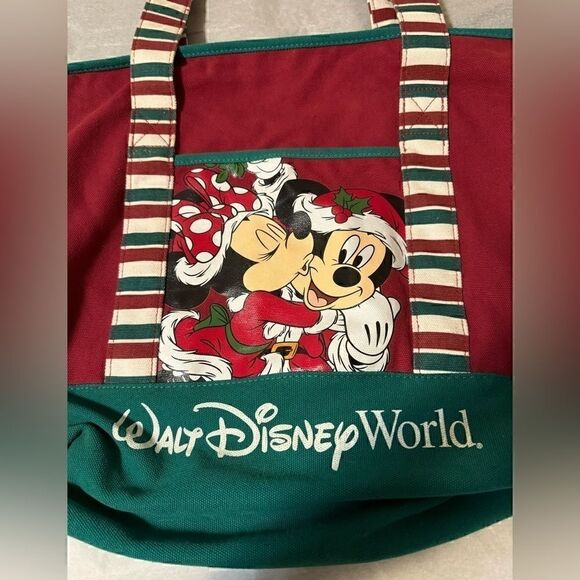Holiday Disney Parks Tote Bag – Great Used Condition - Picture 3 of 7